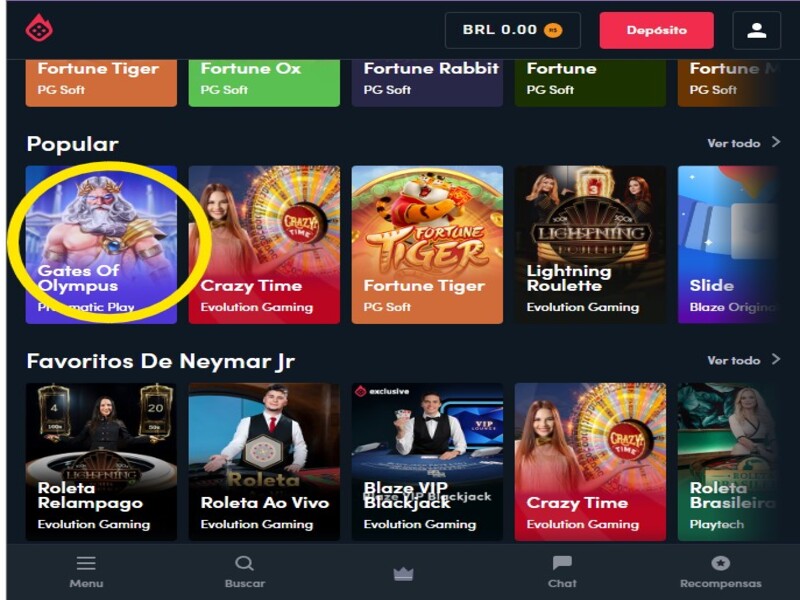 Caratteristiche di Gates of Olympus al Blaze Casino