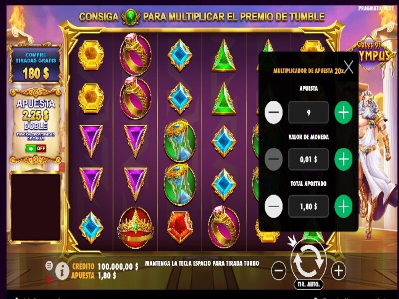 Facilità d'uso di Blaze per Gates of Olympus