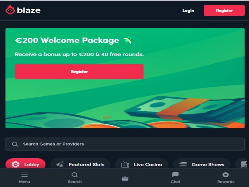 Lo que encuentras en tu cuenta de Blaze, juegos de apuestas
