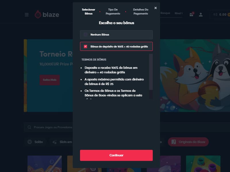 Accedi al casinò Blaze attraverso i social media