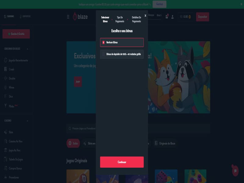 Conto Blaze casinò e scommesse sportive