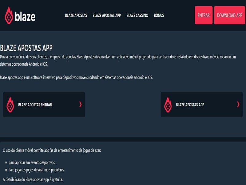 Télécharger l'application Blaze