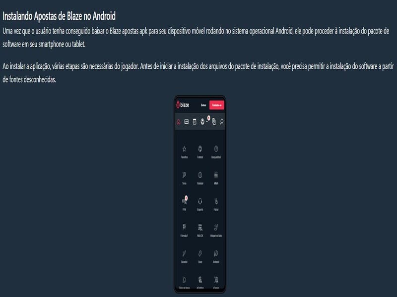 Avantages de l'application Blaze